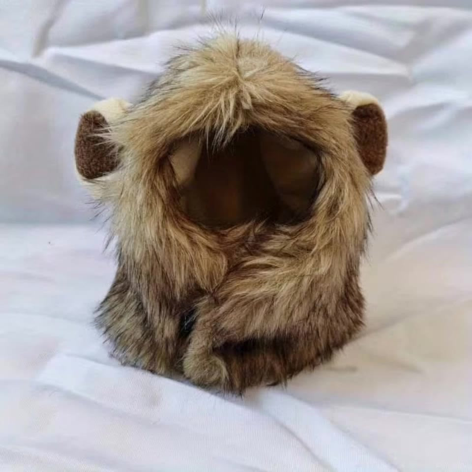 Lion Mane Wig for Cats — Turn Your Cat into King of the Jungle 🦁